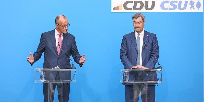 Friedrich Merz und Markus Söder (Archiv) - Foto: über dts Nachrichtenagentur