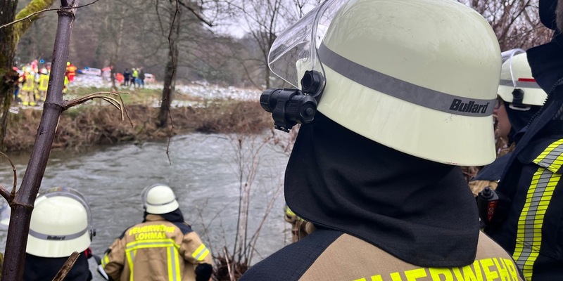 FW-Lohmar: Wasserrettung an der Sülz am 11.01.2025 - Foto: presseportal.de