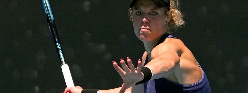 Laura Siegemund kämpfte auch in der ersten Runde der Australian Open um jeden Ball. - Foto: Manish Swarup/AP/dpa