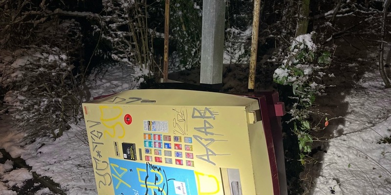 POL-AC: Zigarettenautomaten beschädigt - Foto: presseportal.de