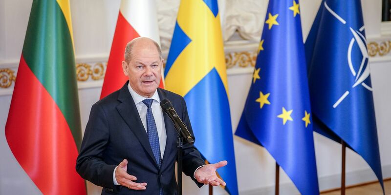 Beim Ostsee-Gipfel in Helsinki steht der Schutz wichtiger Infrastruktur im Mittelpunkt. Scholz kündigt eine deutsche Beteiligung an. - Foto: Kay Nietfeld/dpa