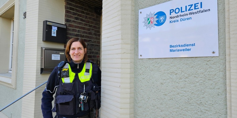 POL-DN: Neustart zum Jahreswechsel - Alexandra Gossen ist die neue Bezirksdienstbeamtin des Bezirks 11 - Foto: presseportal.de