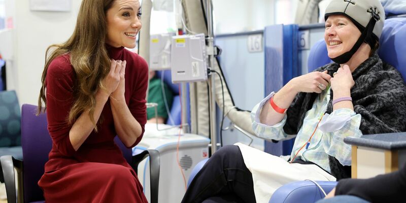 Am Dienstag besuchte Kate ein Londoner Krankenhaus, in dem sie auch selbst behandelt worden war. - Foto: Chris Jackson/PA Wire/dpa