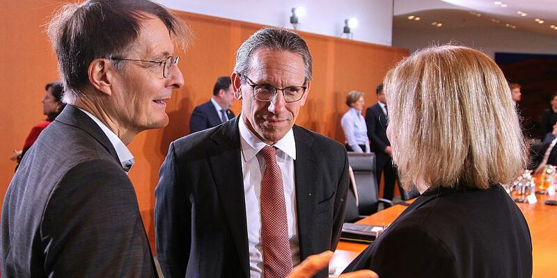 Karl Lauterbach, Jörg Kukies, Nancy Faeser am 15.01.2025 - Foto: über dts Nachrichtenagentur