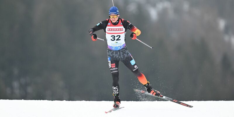 Franziska Preuß holt den siebten Podestplatz der Saison.  - Foto: Sven Hoppe/dpa