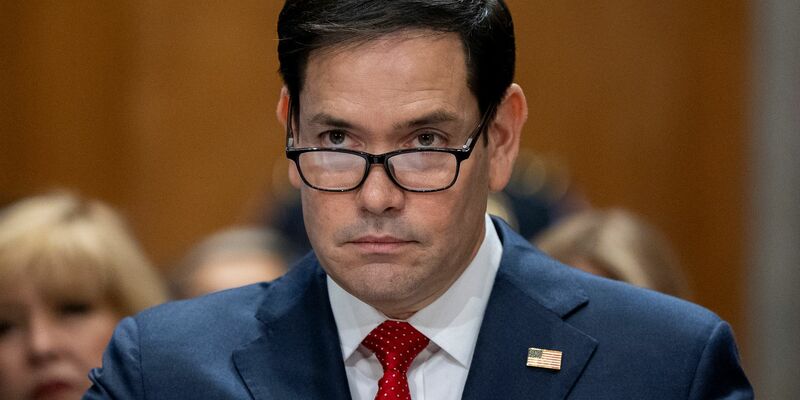 Rubio fordert einen realistischen Blick auf den russischen Angriffskrieg in der Ukraine. - Foto: Alex Brandon/AP/dpa