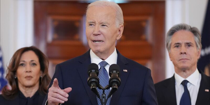 Der scheidende US-Präsident Biden hat die drei Phasen des Gaza-Deals dargelegt.  - Foto: Evan Vucci/AP/dpa