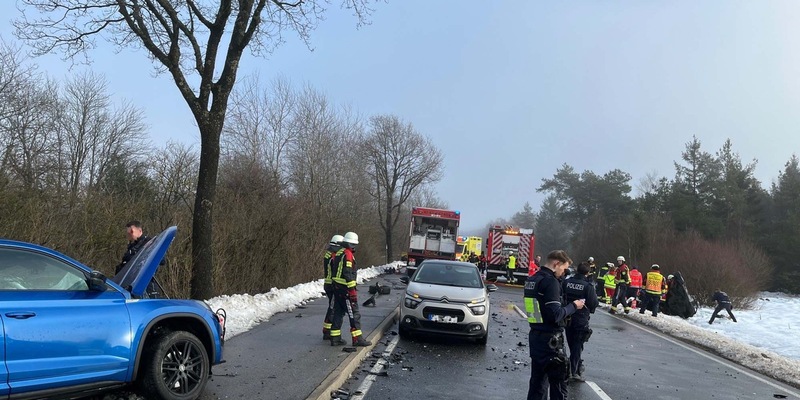 POL-AC: Schwerer Unfall in der Eifel - Frau und Mann schwer verletzt - Foto: presseportal.de