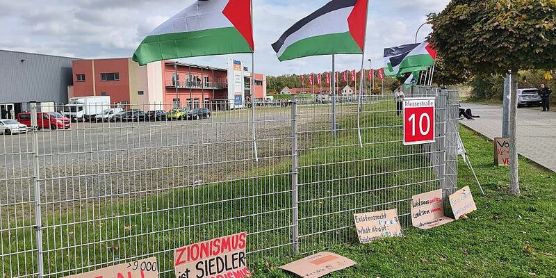 Pro-Palästina-Protest vor Linken-Parteitag (Archiv) - Foto: über dts Nachrichtenagentur