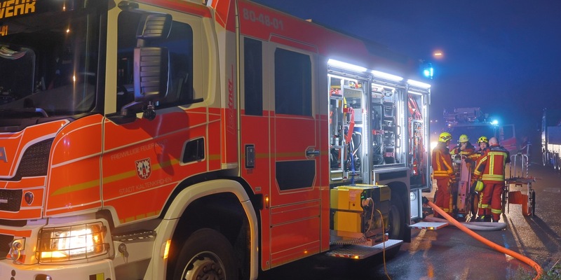 FW-SE: Kellerbrand im Lakweg in Kaltenkirchen - Foto: presseportal.de