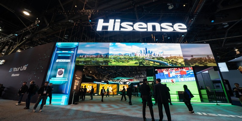 CES 2025: Hisense setzt mit KI und TV-Display Innovationen neue Maßstäbe - Foto: presseportal.de