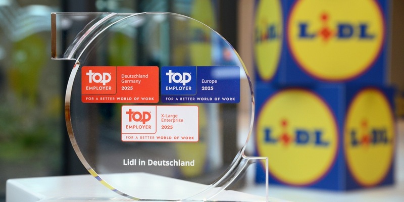 Attraktiver Arbeitgeber: Lidl in Deutschland ist zum vierten Mal in Folge Top Employer - Foto: presseportal.de