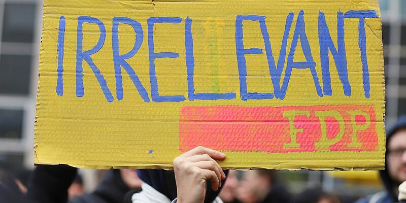 Protest gegen FDP am 16.01.2025 - Foto: über dts Nachrichtenagentur