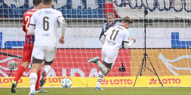 Paul Wanner wurde eingewechselt. - Foto: Harry Langer/dpa