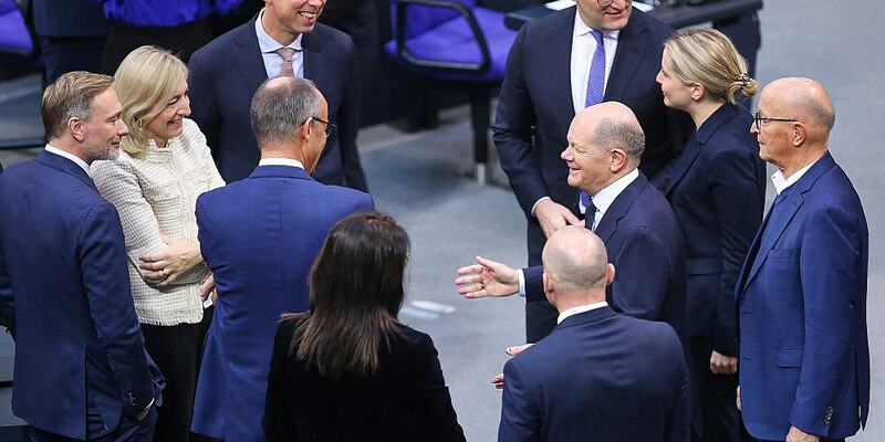 Christian Lindner, Olaf Scholz, Friedrich Merz , u.a. (Archiv) - Foto: über dts Nachrichtenagentur