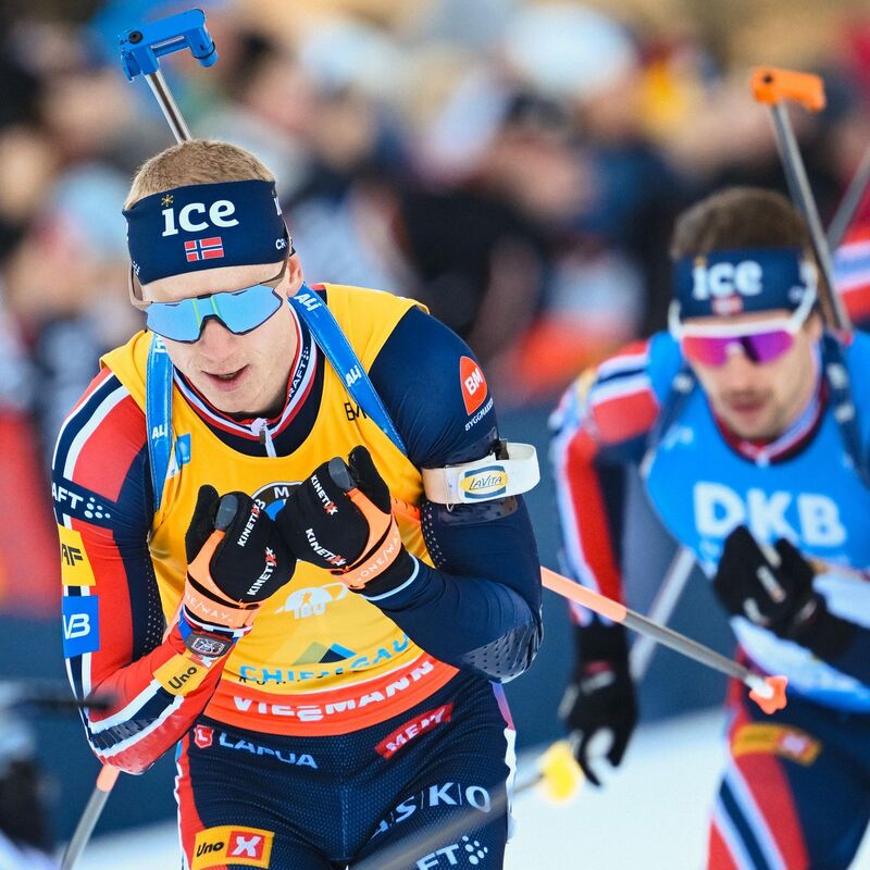 Startläuferin Vanessa Voigt lag zwischenzeitlich in Führung.  - Foto: Sven Hoppe/dpa