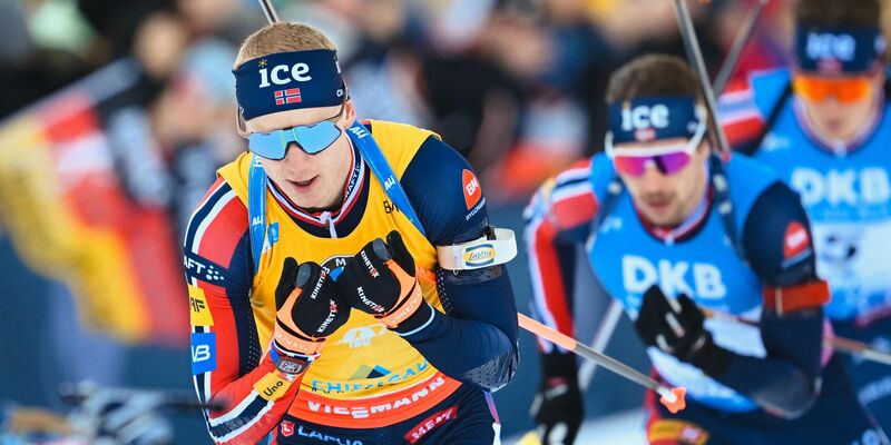 Elvira Öberg gewinnt im Massenstart. - Foto: Sven Hoppe/dpa