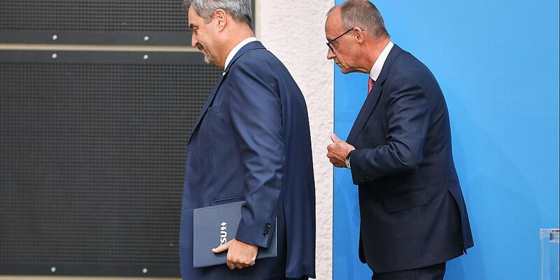 Markus Söder und Friedrich Merz (Archiv) - Foto: über dts Nachrichtenagentur