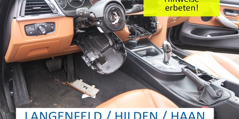 POL-ME: Täter entwendeten Airbags und Navigationsgeräte: Mehrere Autos ausgeschlachtet - Hilden / Haan / Langenfeld - 2501061 - Foto: presseportal.de