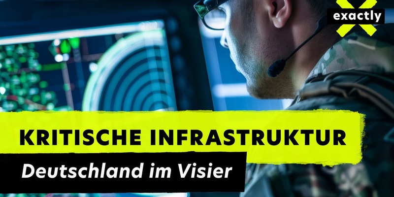 MDR-Reihe „exactly“ zum Thema: „Countdown zum Krieg? Kritische Infrastruktur im Visier“ - Foto: presseportal.de