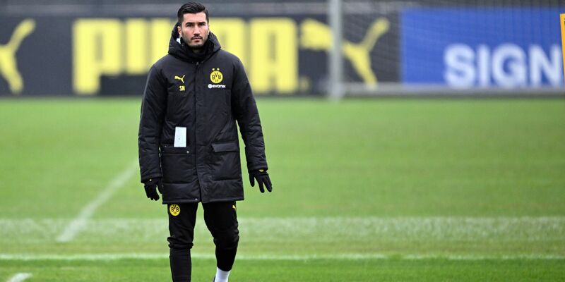 Nuri Sahin war im Training selbst am Ball aktiv. - Foto: Federico Gambarini/dpa