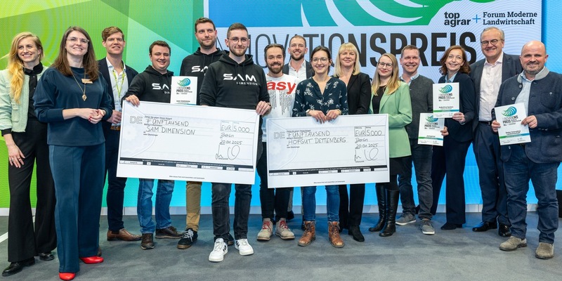 Innovationspreis Moderne Landwirtschaft 2025: SAM-Dimension und Hofgut Dettenberg als Gewinner ausgezeichnet - Foto: presseportal.de