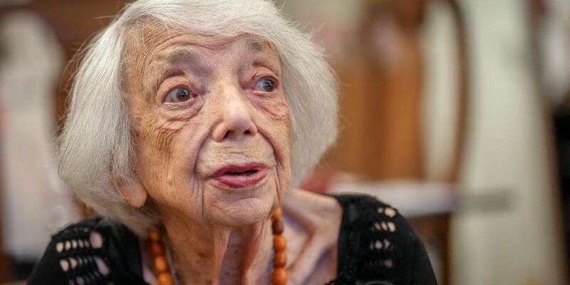 Mit fast 90 Jahren kam Friedländer nach Deutschland zurück.  - Foto: Kay Nietfeld/dpa