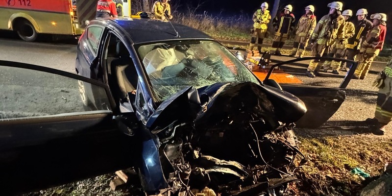FW-OLL: Verkehrsunfall auf der Garreler Straße - Foto: presseportal.de