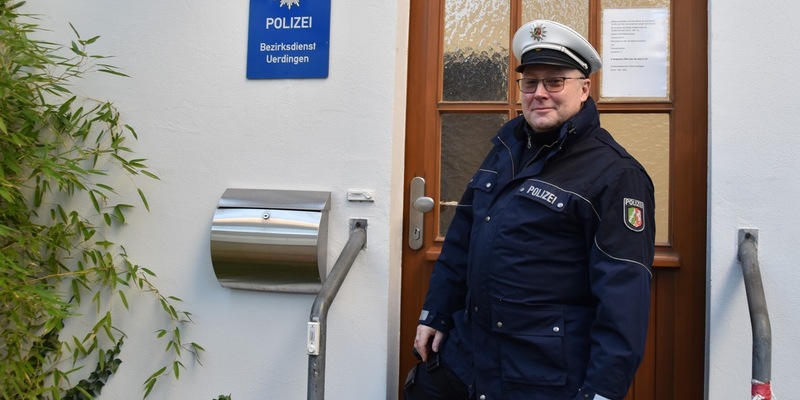 POL-KR: Polizeihauptkommissar Jürgen Stein verstärkt den Bezirksdienst Uerdingen - Foto: presseportal.de
