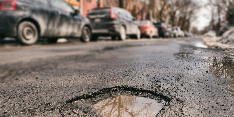 Rüttelstrecke Deutschland: 79 Prozent der Autofahrer klagen über Schlaglöcher - Foto: presseportal.de