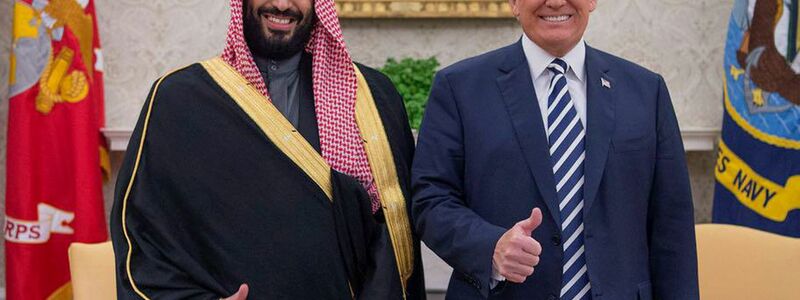 Trump kennt Salman schon aus seiner ersten Amtszeit als US-Präsident. (Archivbild) - Foto: ---/SPA/dpa