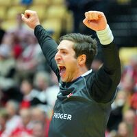 Torwart Domenico Ebner will mit Italiens Handballern eine WM-Überraschung gegen Deutschland schaffen. - Foto: Soeren Stache/dpa
