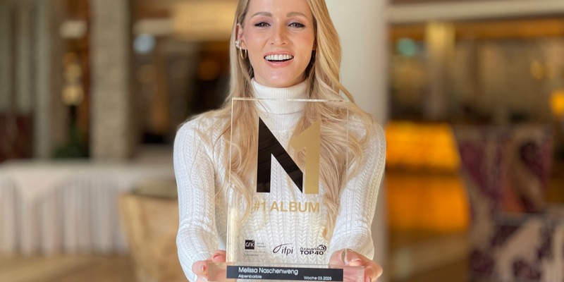 Neuer Nummer 1 Award der Austria Top 40 eingeführt - Melissa Naschenweng ist erste Preisträgerin - Foto: presseportal.de