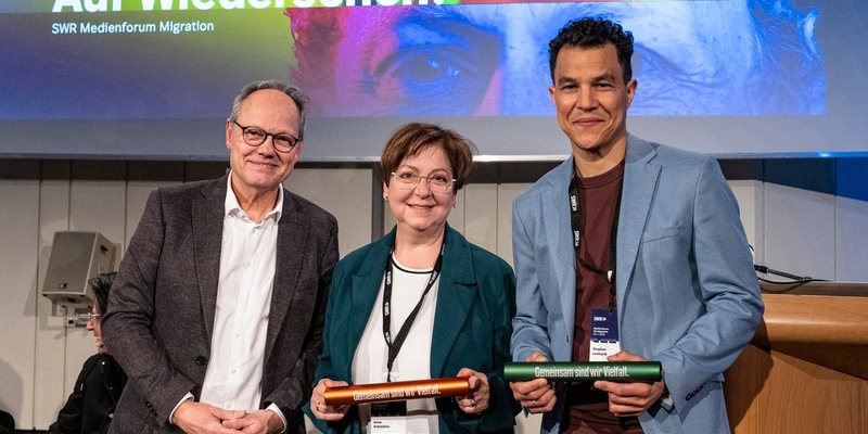 Konstruktiver Austausch beim 19. SWR Medienforum Migration Wir, hier. Debatten einer Migrationsgesellschaft - Foto: presseportal.de