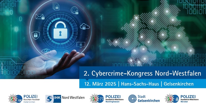 POL-GE: 2. Cybercrime-Kongress am 12. März 2025 im Gelsenkirchener Hans-Sachs-Haus - Foto: presseportal.de