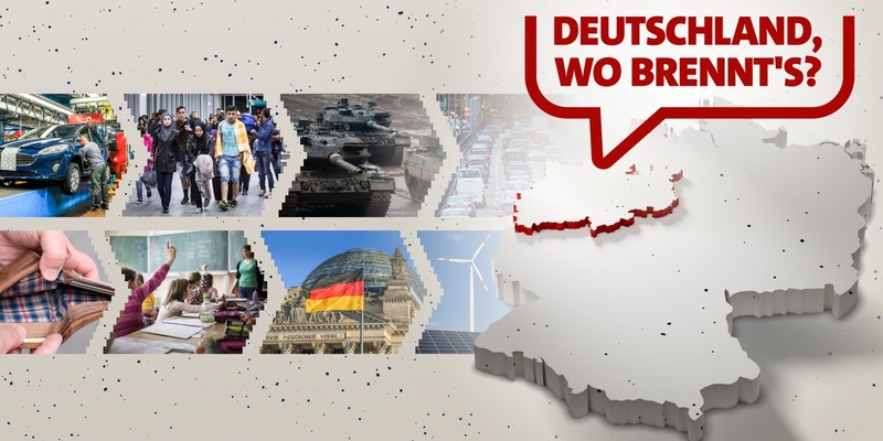 Publikumsaktion des WDR: „Deutschland, wo brennt‘s?“ / Ergebnisse der Befragung ab sofort in interaktiver Karte abrufbar - Foto: presseportal.de