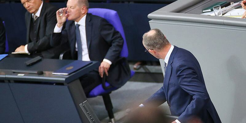 Robert Habeck, Olaf Scholz und Friedrich Merz (Archiv) - Foto: über dts Nachrichtenagentur