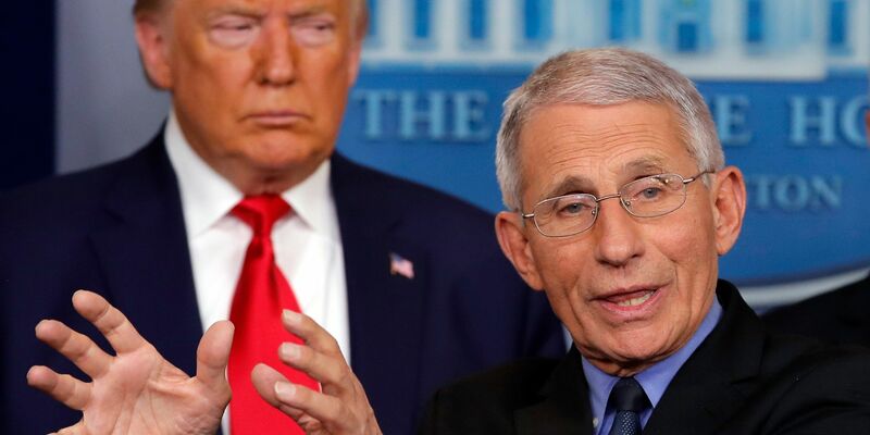 Trump: Fauci hat genug Geld verdient, um selbst für Personenschutz zu zahlen. (Archivbild) - Foto: Carolyn Kaster/AP/dpa