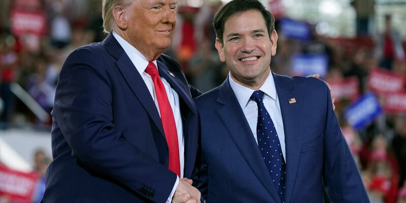 Auch für den neuen Außenminister Rubio lautet die Devise: «America first». (Archivbild)  - Foto: Evan Vucci/AP/dpa