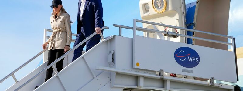 Trump ordnet Stopp von Auslandshilfen an.  - Foto: Mark Schiefelbein/AP/dpa