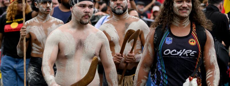 Gegner des Feiertags sprechen vom «Invasion Day» oder auch «Survival Day». - Foto: Steven Markham/AAP/dpa