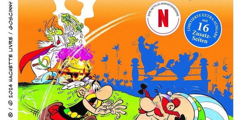 Asterix und Obelix erobern Berlin und Netflix! - Foto: presseportal.de
