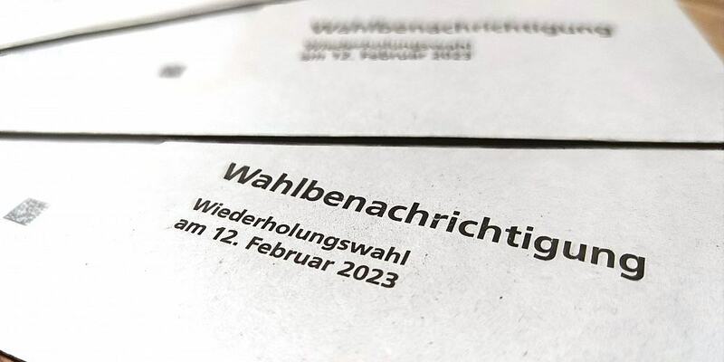 Benachrichtigung für Wiederholungswahl in Berlin am 12.02.2023 - Foto: über dts Nachrichtenagentur