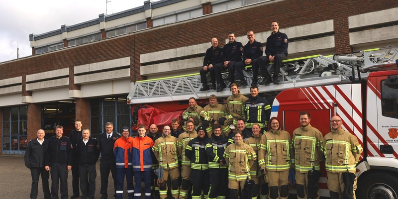 FW-KLE: Nachwuchsfeuerwehrleute aus Kleve und Kranenburg meistern ersten Teil der Grundausbildung - Foto: presseportal.de