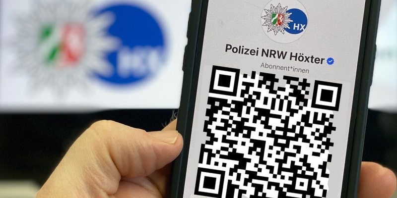 POL-HX: Polizei Höxter neu bei WhatsApp / Schnell und direkt polizeiliche Informationen auf das Handy bekommen - Foto: presseportal.de