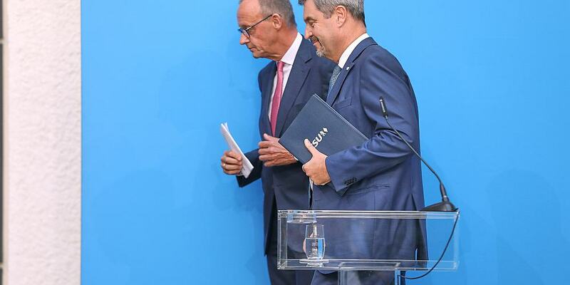 Friedrich Merz und Markus Söder (Archiv) - Foto: über dts Nachrichtenagentur