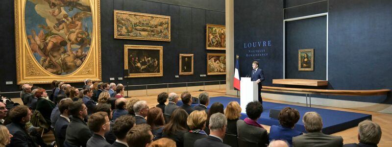 Die «Mona Lisa» bekommt einen eigenen Saal. - Foto: Bertrand Guay/POOL AFP/AP/dpa