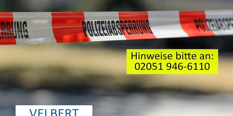 POL-ME: Sexualdelikt in Velbert-Langenberg: Polizei ermittelt - Velbert - 2501108 - Foto: presseportal.de