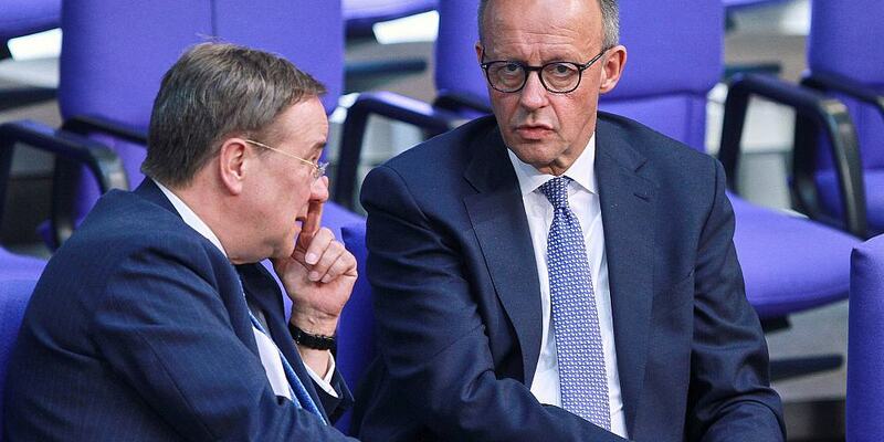 Armin Laschet und Friedrich Merz (Archiv) - Foto: über dts Nachrichtenagentur