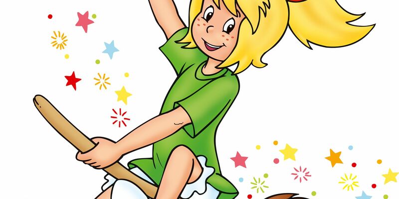 Hex Hex: Bibi Blocksberg und ihr fliegender Besen namens Kartoffelbrei.  - Foto: Kiddinx/dpa